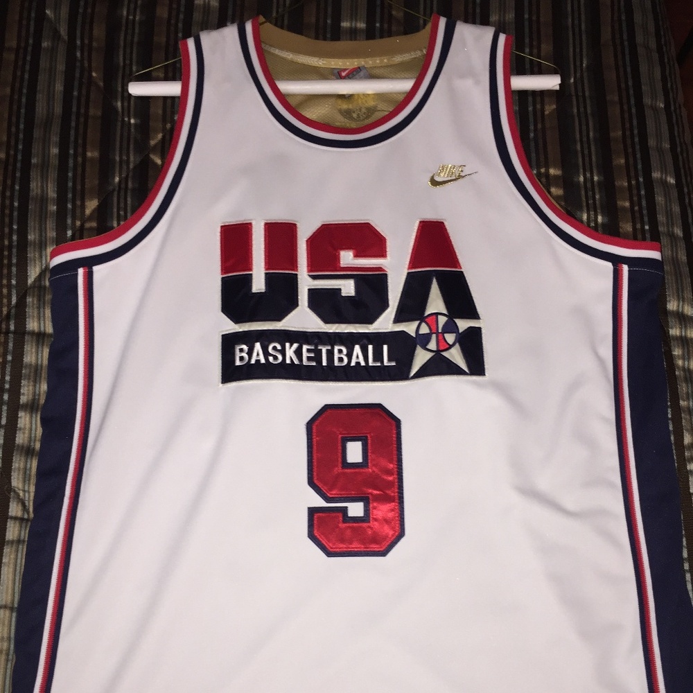 Authentic Michael Jordan USA Dream Team Jersey